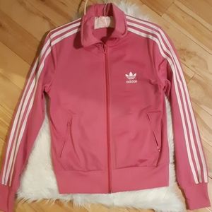 Adidas Women's Pink Track Jacket